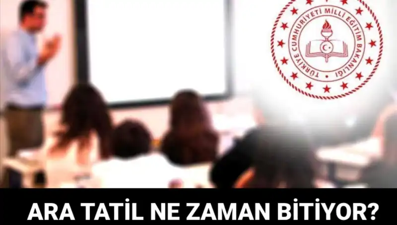Ara Tatil Sona Eriyor: Öğrenciler Okula Ne Zaman Dönecek?