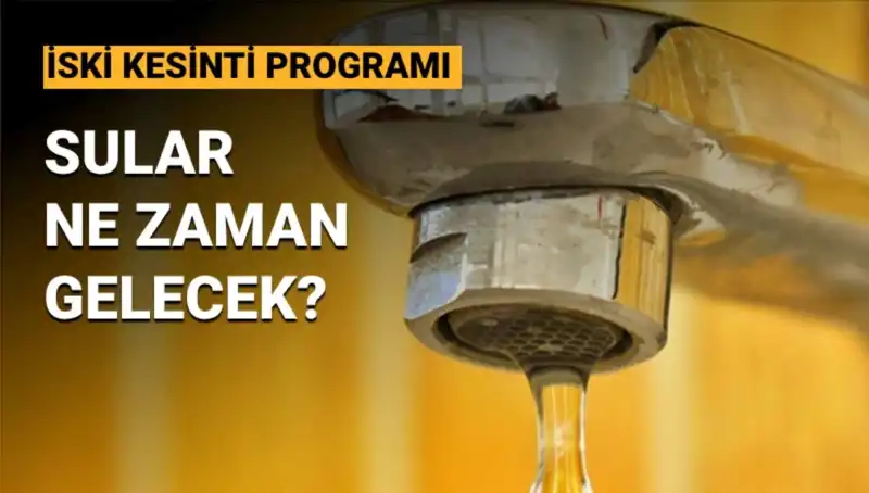 Üsküdar ve Ümraniye'de Su Kesintisi: 14 Mayıs Programı