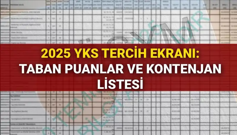 YKS Tercih Süreci Başladı: 2025'te Üniversite Tercihleri Nasıl Yapılacak?