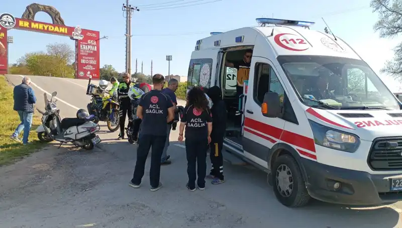 Edirne’de Motosiklet Kazası: Genç Yaşamını Yitirdi