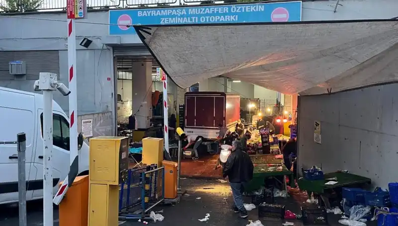 Pazar Yeri Kargaşası: Biber Gazı Havadar Nezaletiyle Dağıldı!