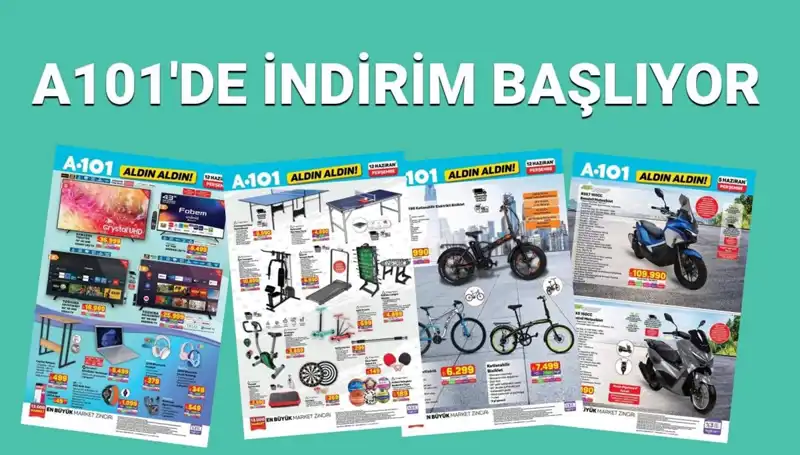 A101 12 Haziran 2025 Aktüel Kataloğu: Spor, Gaming ve Teknoloji Ürünlerinde Kaçırılmayacak Fırsatlar