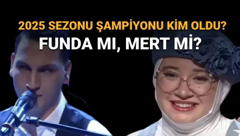 O Ses Türkiye 2025: Şampiyon Kim Olacak? Funda mı, Mert mi?