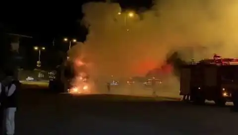Zonguldak'ta TIR Yangını: Seyir Halindeyken Alev Alev Yandı