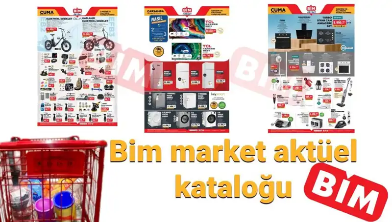BİM'in Mayıs Aktüel Kataloğu: Elektronik ve Beyaz Eşyada Fırsatlar!